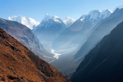 View Of Langtang Valley, Nepal
